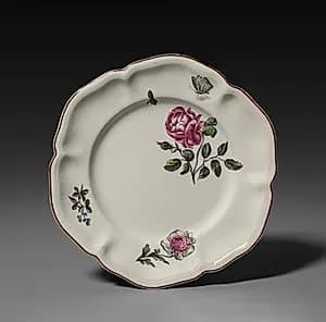 Large Plate by Strasbourg Factory (French)