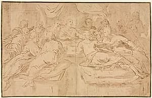 Last Supper by Unknown Artist