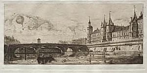 Le Pont-au-Change by Edmond Gosselin (French)