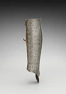 Left Greave by Unknown Artist