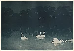 Les Cygnes by Francis Jourdain (French, 1876–1958)
