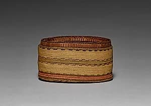 Lidded Bowl (lid) by Unknown Artist