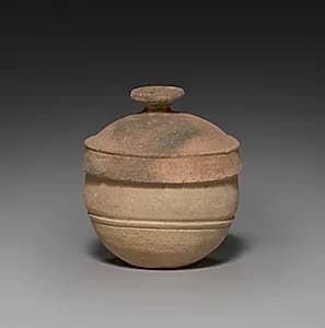 Lidded Jar by Unknown Artist