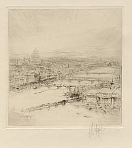 London by William Walcot (British, 1874–1943)
