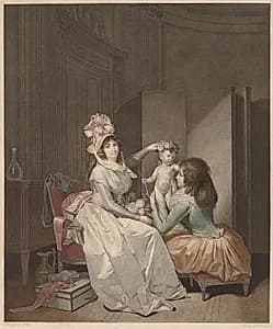 Love Crowned by Frédéric Cazenave (French, active 1793–1843)
