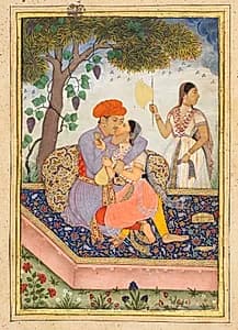 Lovers Embracing by Unknown Artist