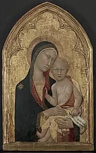 Madonna and Child by Lippo Memmi (Italian)