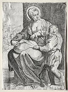 Madonna with the White Raven by Annibale Carracci (Italian, c. 1560–1609)