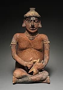 Male Seated Figure by Unknown Artist