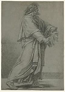 Man Destroying Book by Anonymous