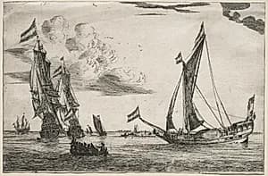 Marine by Abraham Zeeman (Dutch, c.1695/6–1754)