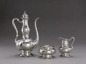 Martelé Coffee Service by Gorham Manufacturing Company (America, est. 1831)