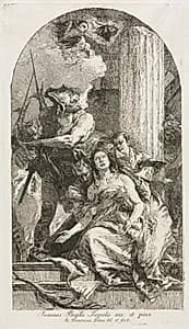 Martyrdom of St. Agatha by Giovanni Domenico Tiepolo (Italian, 1727–1804)