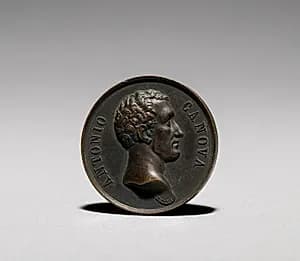 Medal: Antonio Canova (obverse)