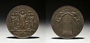 Medal  by Eugène André Oudiné (French, 1810–1887)