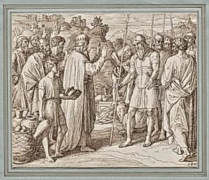 Melchizedek Blessing Abraham
