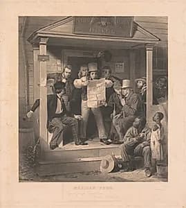 Mexican News by Alfred Jones (American, 1819–1900)