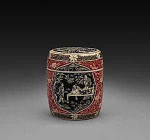 Miniature Garden Seat by Unknown Artist