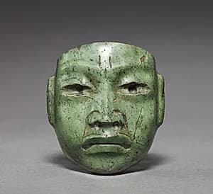 Miniature Mask by Unknown Artist