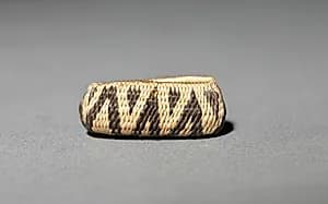 Miniature Oval Basket by Unknown Artist