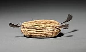 Miniature Rhomboidal Basket by Unknown Artist