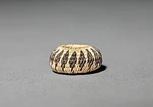 Miniature Round Basket by Unknown Artist