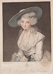 Miss Anne Bingham by Francesco Bartolozzi (British, 1727–1815)