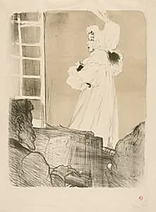 Miss May Belfort by Henri de Toulouse-Lautrec (French, 1864–1901)