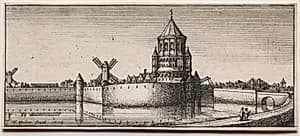 Moated Town Gate