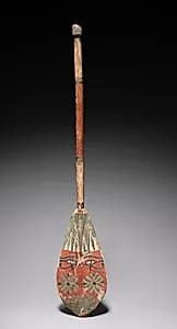 Model Steering Oar by Unknown Artist