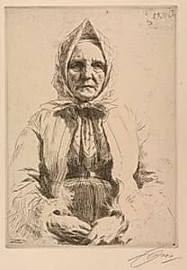 Mona by Anders Zorn (Swedish, 1860–1920)