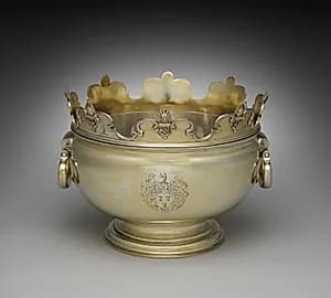 Monteith Bowl by Benjamin Pyne (English, active 1693–1727)