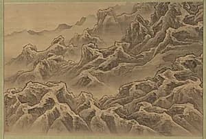 Mountains and Ravine by Suzuki Fuyō (Japanese, 1749–1816)