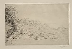 My Farm by Alphonse Legros (French, 1837–1911)