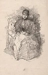 Needlework by James McNeill Whistler (American, 1834–1903)