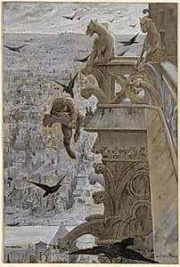 Notre-Dame de Paris by Luc-Olivier Merson (French, 1846–1920)