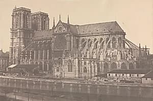 Notre-Dame, Paris by Édouard Baldus (French, 1813–1889)