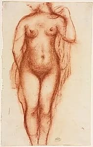 Nude Woman Standing by Aristide Maillol (French, 1861–1944)