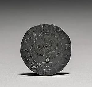 Oak Tree Shilling (obverse)
