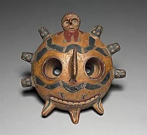 Oculate Being Mask by Unknown Artist