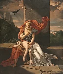 Oedipus at Colonus by Fulchran Jean Harriet (French, 1778–1805)