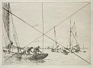 Oyster Dredging, West Mersea