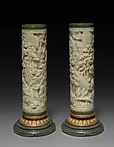 Pair of Cylinders by Unknown Artist