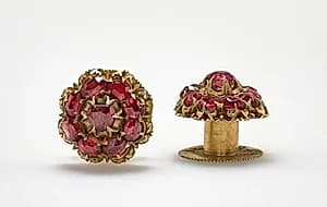 Pair of Earrings by Unknown Artist