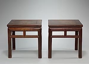 Pair of Stools by Unknown Artist