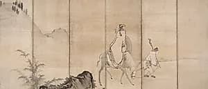 Pan Lang (Han Rō) by Unkoku Tōgan (Japanese, 1547–1618)