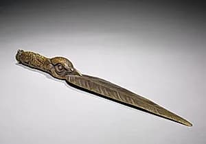 Paper Knife by Jules Pierre Moigniez (French, 1835–1894)