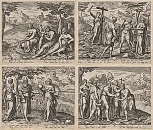 Parable of the Sower by Philip Galle (Flemish, 1537–1612)
