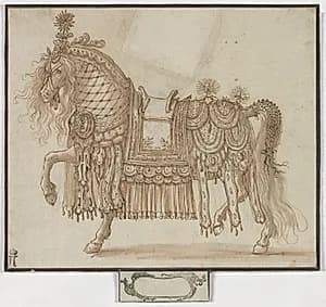 Parade Horse by Anonymous