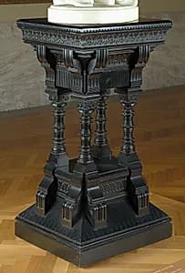 Pedestal by Daniel Pabst (American, 1826–1910)